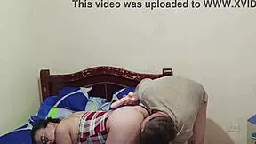 real latino couple savors steamy homemade intimacy right at home