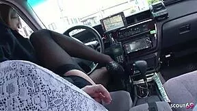 that wild japanese taxi driver nympho seduces the boy for car sex outdoors... crazy uncensored jav!