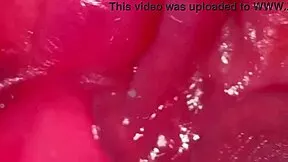 virgin girlfriend shares close-up proof worldwide on new year's with wet pussy reveal
