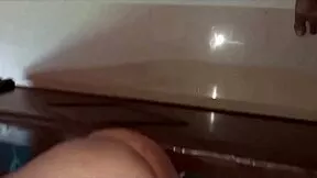 Step sister back massage turns into rough fuck
