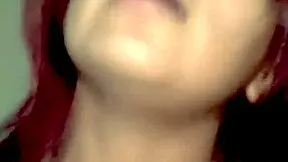 brunette latina milf bent over doggystyle pov ends with facial cumshot