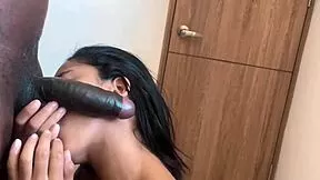 whoops this careless deepthroat ends with my mouth stuffed full of hot cum nysdel