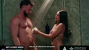 I got wrong nuru massage fucked hot Isa Bella deep