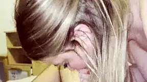 Stepmom's hot 69 blowjob makes me cum so hard 😘💦