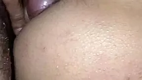 Indian college cutie bent over doggystyle then pissing in her own pussy?