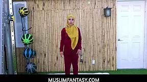muslim fantasy fitness trainer pounds exotic arab client