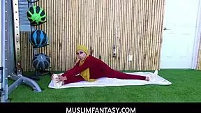 muslim fantasy fitness trainer pounds exotic arab client