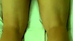 Curvy big ass brazilian student jumps in tight thong