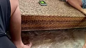 Huge Ass Latina In Lingerie Bent Over Doggystyle On Monster Cock During Truth Or Dare Game With Stepbrother