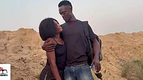 ever had hot beach sex with a skinny ebony teen missionary style?