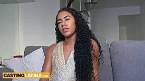 Big Ass Latina Charmaine RIDES Huge White Dick Rough Cowgirl POV Deepthroat!!