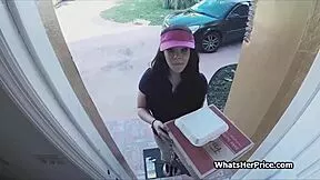 🍕 pizza guy gets kinky teen blowjob delivery surprise 😈