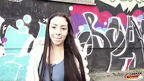 german scout picks up skinny latina giih spanic for fat cock anal at casting