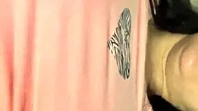 Why does this dirty latina guarra's tight pussy overflow with cum from big natural tits massage?