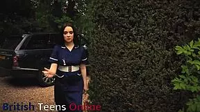 brit nurse rides patient's cock till he explodes