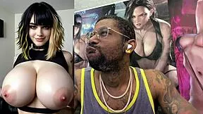 punk rock big tit blonde milf and tight bald teen get bukkake blasted on thicc tits pokemon style