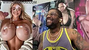 punk rock big tit blonde milf and tight bald teen get bukkake blasted on thicc tits pokemon style