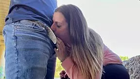 blonde and brunette couple do anal sex by barcelona river 😈🌊