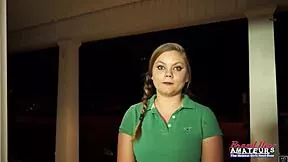 laurie and pixie petite coeds slurp sloppy rimjobs then swallow passionate cum