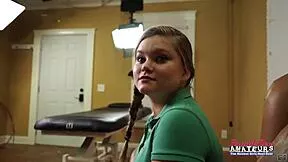 laurie and pixie petite coeds slurp sloppy rimjobs then swallow passionate cum