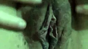 Hairy Pussy Masturbation Close Up