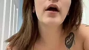 blonde teen goes topless on webcam flashing her big natural tits
