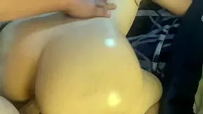big oiled latina bubble butt pounded hard homemade from behind doggystyle