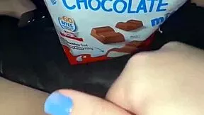 crazy arab stepsis does weird food masturbation in la kinky fetish 🌶️🍌😈