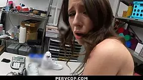 Officer, are you gonna check every inch of me in this backroom?