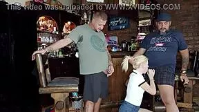 double blonde blowjob turns into interracial facial cumshot on homemade amateurs