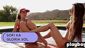 Sofi Ka and Gloria Sol, can your eyes handle our sexy lingerie poses?