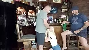 double blonde blowjob turns into interracial facial cumshot on homemade amateurs