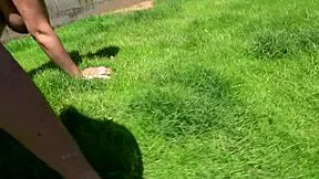 Oiled pregnant teen with braces bent over and fucked hard outdoors!