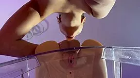 god i love givin' that sloppy blowjob to her huge tits