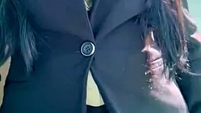sexy mexicana milf secretary strips uniform teases wet pussy ano