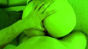 brunette babe brings wet pussy orgasm before bedtime fun