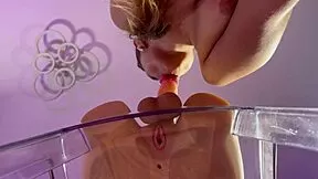 god i love givin' that sloppy blowjob to her huge tits