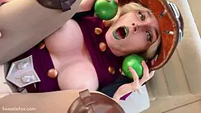 fem gyro zeppeli rides johnny hard in cosplay begs cum mouth deepthroat