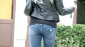 pickup young blonde cindy sun outdoors ass fucked by monster cock!