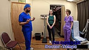 luci starrs first gyno exam with dr tampa fingering 😱🔥