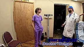 luci starrs first gyno exam with dr tampa fingering 😱🔥