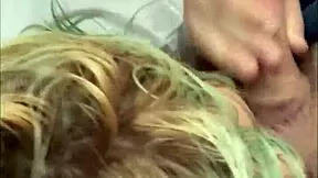 STREETWALKER SUCKS COCK IN BACKSEAT AFTER WET T-SHIRT SOAKS HER