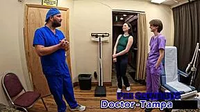 luci starrs first gyno exam with dr tampa fingering 😱🔥