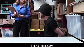 Teenythief Big Ass Blonde Milf Craves Shoplifter's Dick?