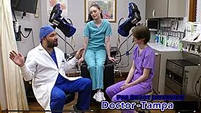 luci starrs first gyno exam with dr tampa fingering 😱🔥