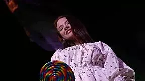 Kali's tiny body takes three huge cocks first time