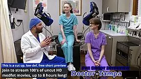 luci starrs first gyno exam with dr tampa fingering 😱🔥