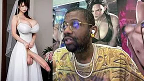 transgender bride tifa rides cock hard, spits in your face and cums everywhere