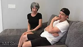 i handcuff busty stepgrandma while you spy on her bound creampie submission