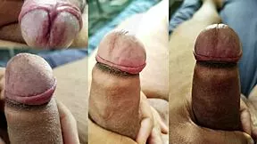 fat nerd cuckold watches big cock humiliate his small dick girlfriend punheta moments